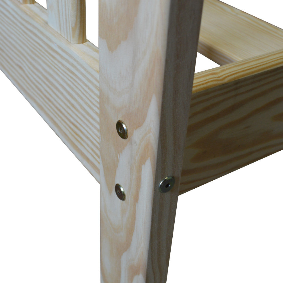 Harmony Bed, Unfinished, Twin