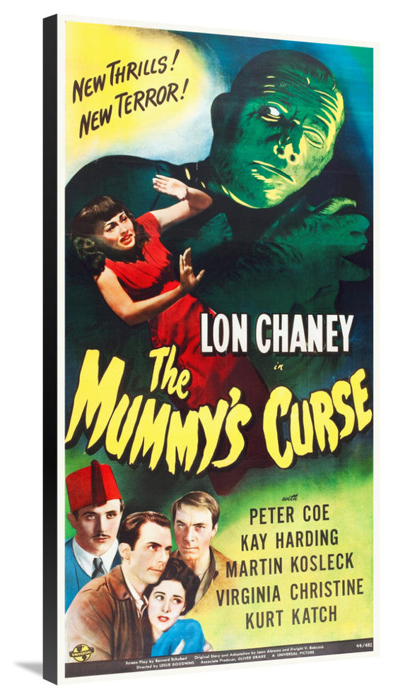 "Mummy's Curse" Stretched Canvas Giclee by Hollywood Photo Archive, 21x40"