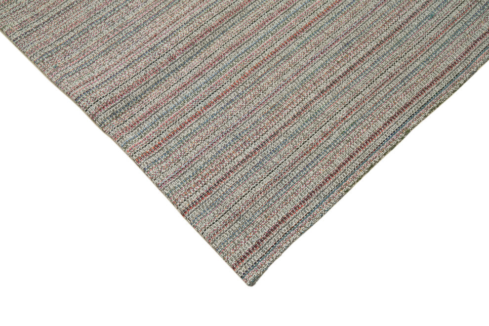 Rug N Carpet - Handmade Turkish 10' 2'' x 13' 5'' Decorative Wool Kilim Rug