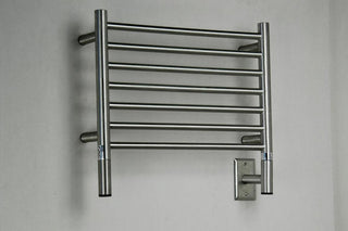 Amba Hardwired Towel Warmer, Jeeves H Straight, Brushed