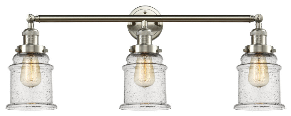 Innovations Lighting 205-Sn-S-G184 3 Light Bathroom Fixture
