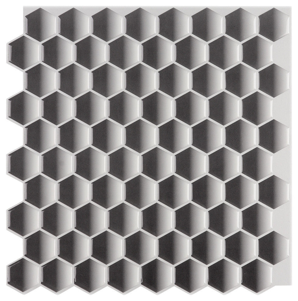 12"x12" Instant Mosaic Peel and Stick Mosaic Tiles, 6-Piece Set
