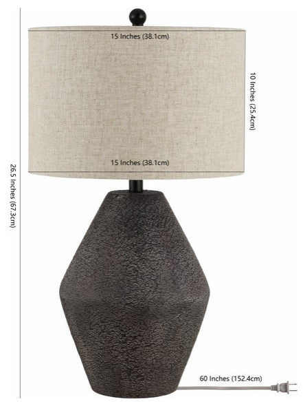 Safavieh Ersta Table Lamp, Brown