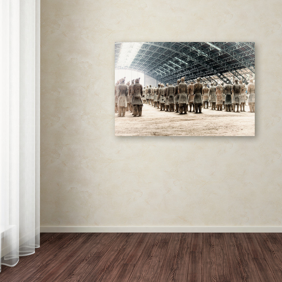 Philippe Hugonnard 'Terracotta VII' Canvas Art, 24"x16"
