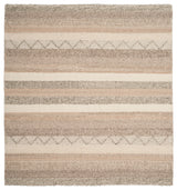 Safavieh Couture Natura Collection NAT101 Rug, Beige, 12'x12' Square