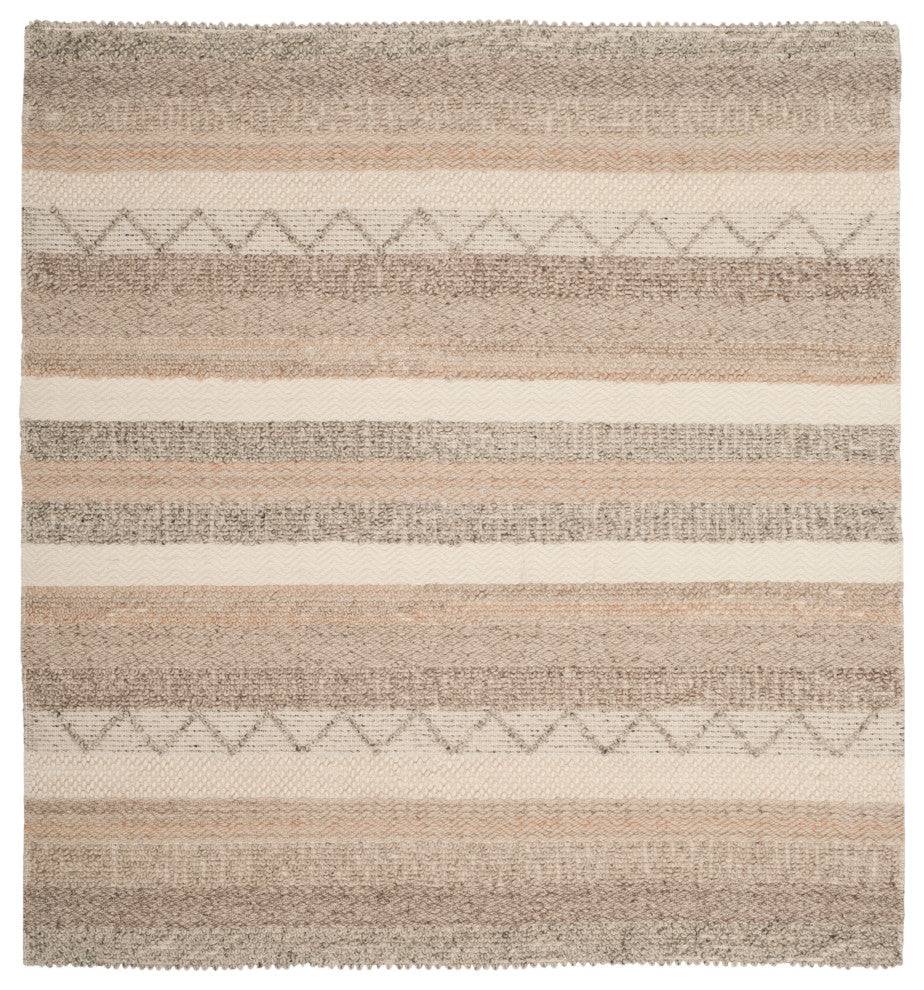 Safavieh Couture Natura Collection NAT101 Rug, Beige, 12'x12' Square