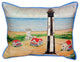 Betsy Drake Cape Henry Lighthouse Extra Large 20 X 24 Indoor / Outdoor Pillow
