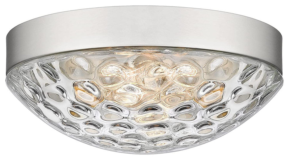 2 Light Industrial Flush Mount Light