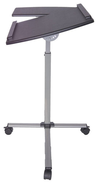 Techni Mobili Rolling Adjustable Laptop Cart. Color: Graphite