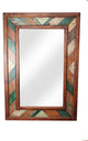 Folk Art Rustic Mirror