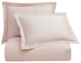 Lyocell Duvet Cover Set, Super King, Blush, 3 Piece