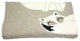 Fox, Baby Blanket by Pink Lemonade, 100% Cotton, Black, White and Brown