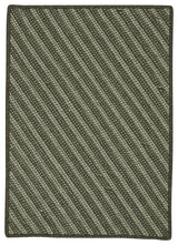 Blue Hill BI61 Moss Green Contemporary Area Rug, Rectangular 5'x7'