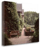 "Banc De Jardin - 27" By Alan Blaustein, Giclee Print on Gallery Wrap Canvas