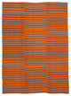 Rug N Carpet - Hand-knotted Turkish 6' 4'' x 9' 0'' Antique Wool Kilim Rug