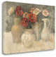 "Poppies In White" By Albena Hristova, Giclee Print on Gallery Wrap Canvas