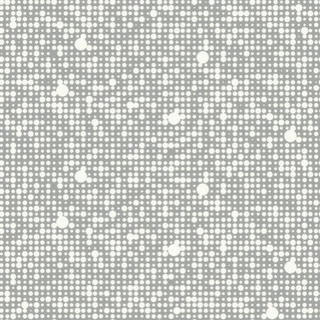 Gray Polka Dot Peel and Stick Wallpaper