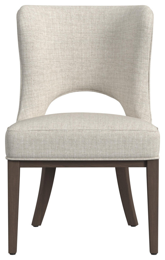 Trevino Dining Chair - Set of 2 - Clarkson's Sand/Chestnut Brown