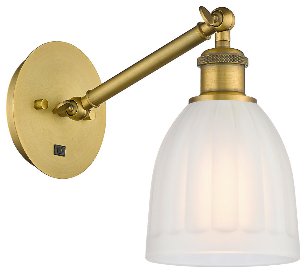 Innovations 317-1W-BB-G441-LED 1-Light Sconce, Brushed Brass