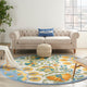 Nourison Aloha 7'10" Round Multicolor Transitional Area Rug