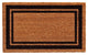 Calloway Mills 152961830NP Black Border Doormat, 18"x30"