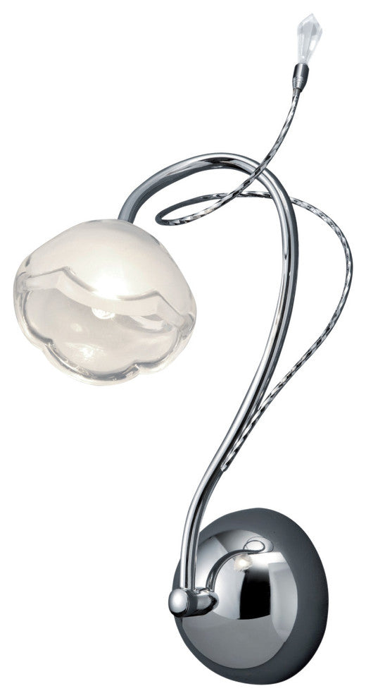 Caprice Wall Sconce, Chrome