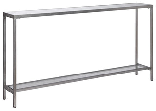 Uttermost Hayley Silver Console Table