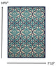 8' X 11' Blue And Ivory Moroccan Indoor Outdoor Area Rug