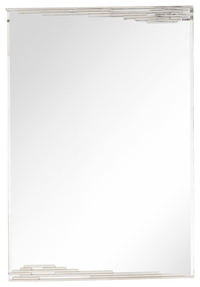 Striped Falling Wall Mirror