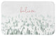 Believe Snowy Forest 34x21 Bath Mat