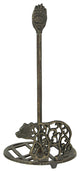 Cast Iron Bear Paper Towel Holder Countertop Mountain Cabin Theme Kitchen Decor