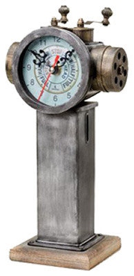 Metal Telegraph Clock