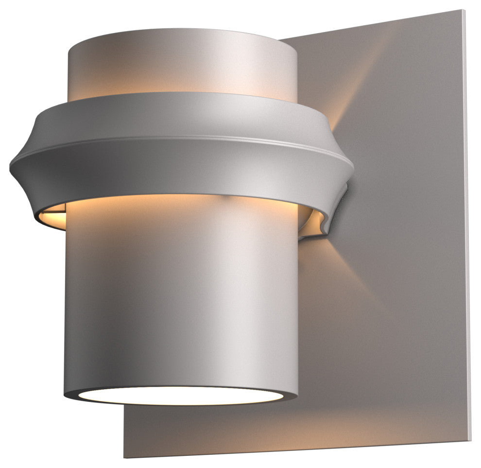 Twilight Dark Sky Friendly Outdoor Sconce, Coastal Burnished Steel Finish