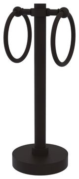 Vanity Top 2 Towel Ring, Oil Rubbed Bronze