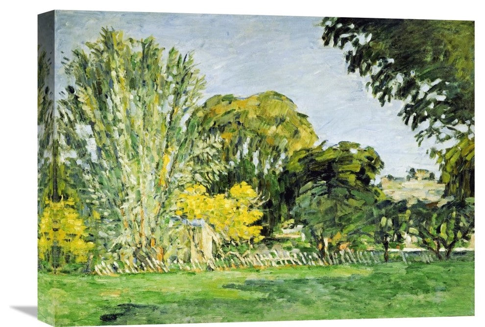 "Trees at Jas de Bouffan" Artwork, 22" x 16"