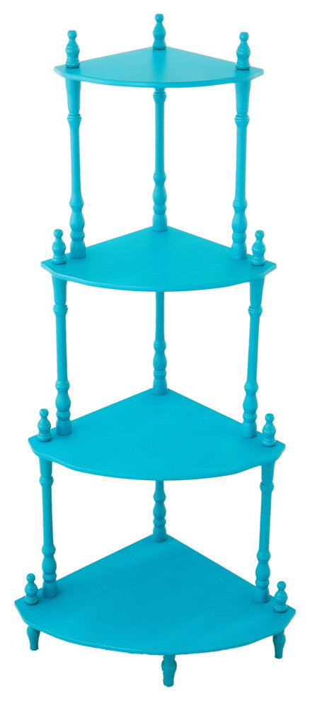 Kid''s 4-Tier Shelves, Blue