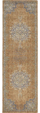 KAS Ria 6824 Coffee Elegance Area Rug, 2'3"x7'6" Runner