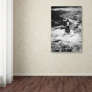 Mathieu Rivrin 'Armen Lighthouse Against Ruzica' Canvas Art, 22x32