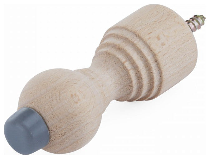 Door Stop Unfinished Solid Wood Empire Bumper Screw-in |