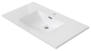 35" Solid Surface Resin Streamline K-1706-35 Vanity Top