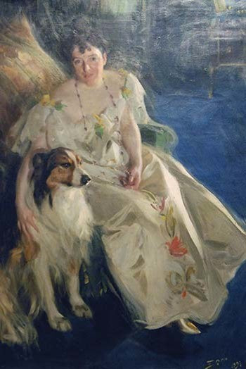 Mrs. Walter Rathbone Bacon (Virginia Purdy) - Fine Art Giclee Print 24" x 36"