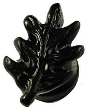 Oak Leaf Knob - Black, SIE-681322