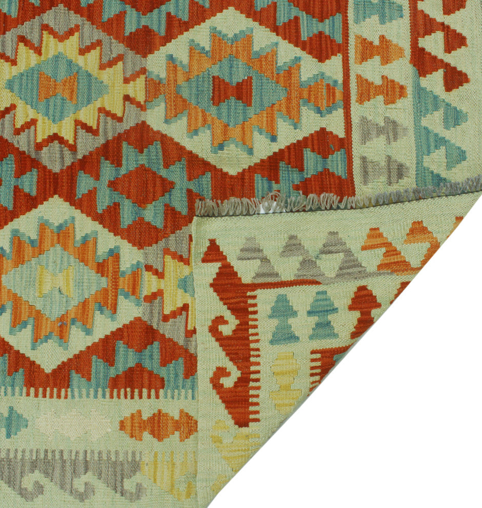 Winchester Kilim Lyman Lt. Green Rug