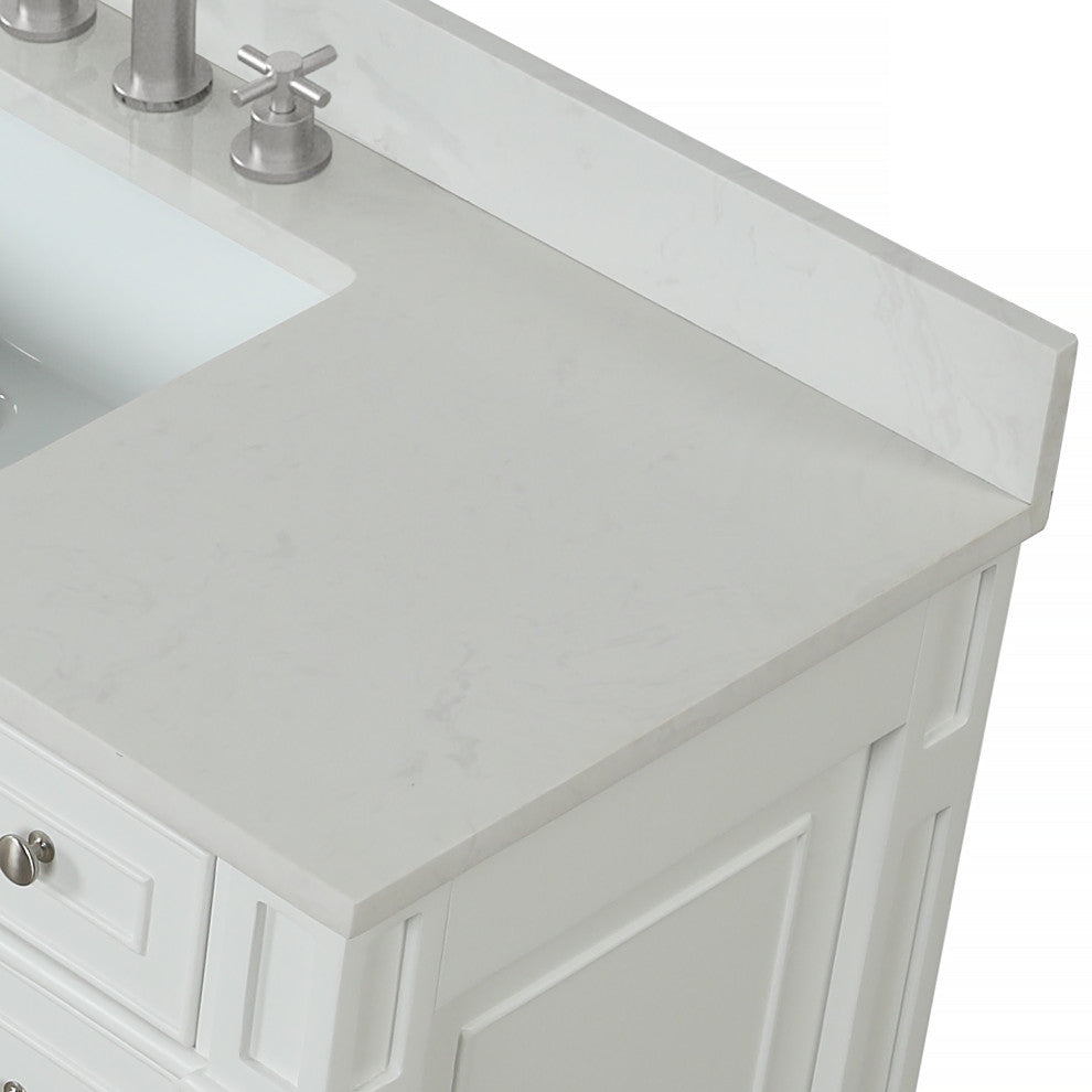 Winston Traditional White 48" Single Vanity