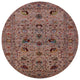 Ahgly Company Indoor Round Mid-Century Modern Area Rugs, 5' Round