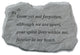 Garden Accent Stone, "Gone Yet Not Forgotten"