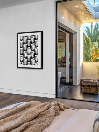 "Blooming" Framed Painting Print, 12"x18"