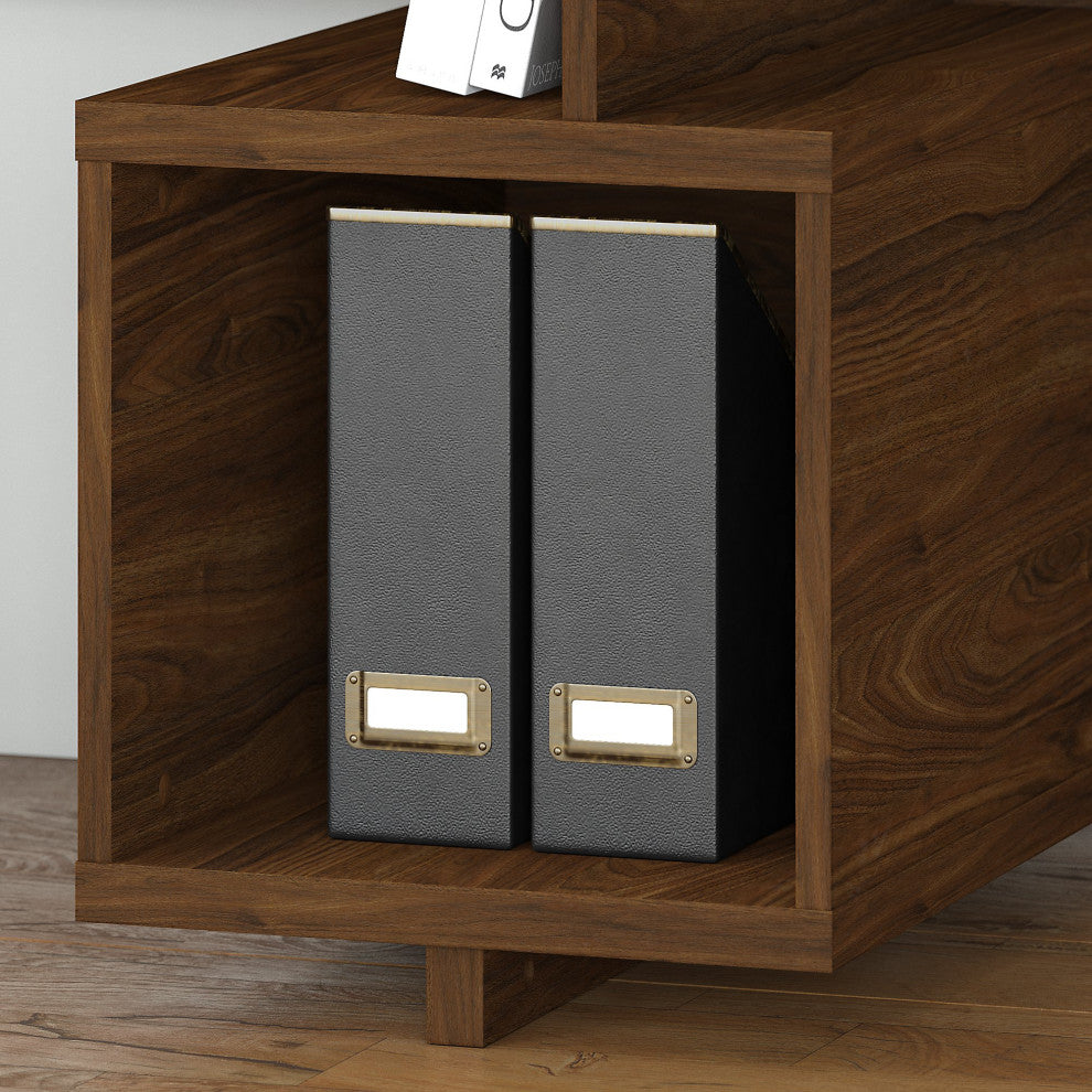 kathy ireland Home by Bush Furniture Madison Avenue 48W Writing Desk with Cubby