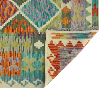 Flatweave Zere Red/Ivory Rug, 6'9x10'0