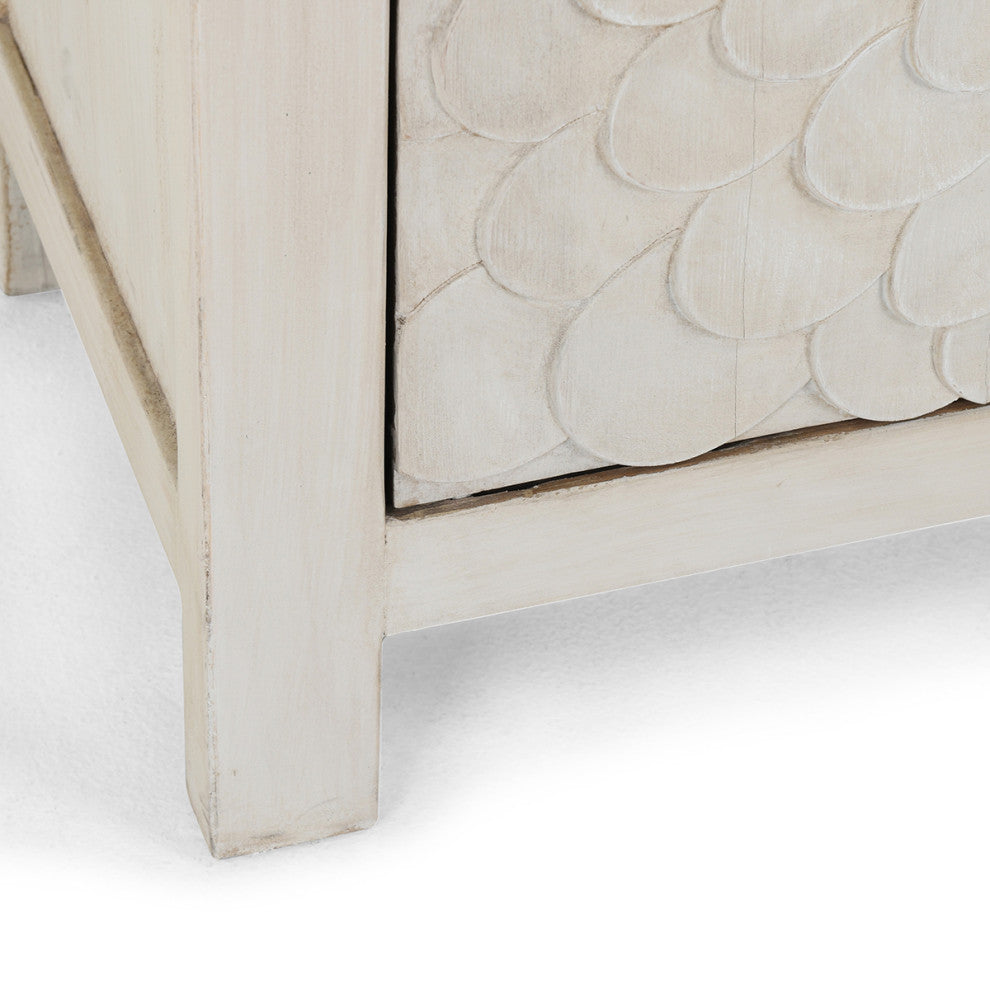 Delilah White Washed Sideboard